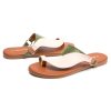 Women's Toe Loop Slide Sandals - Comfortable Slip-On Summer Flats, Lightweight and Stylish for Beach, Travel, and Daily Wear