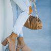 Womens Chunky Stacked Heel Mules Closed Square Toe Heeled Slip on Clogs Casual Backless Loafers Shoes
