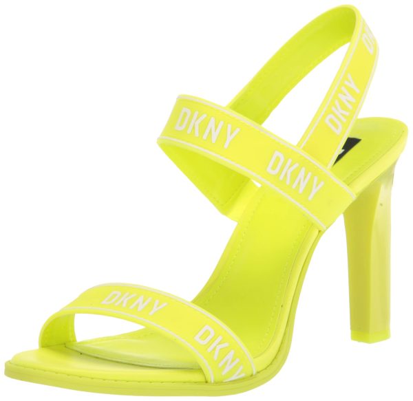 Women's Logo Slingback Open Toe Heel Heeled Sandal