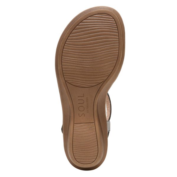 Soul Women's Solo Strappy Flat Sandal