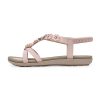 Flat Sandals for Women Dressy: Summer Comfortable Ankle Strap Womens Sandal