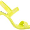 Women's Logo Slingback Open Toe Heel Heeled Sandal