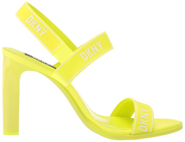 Women's Logo Slingback Open Toe Heel Heeled Sandal