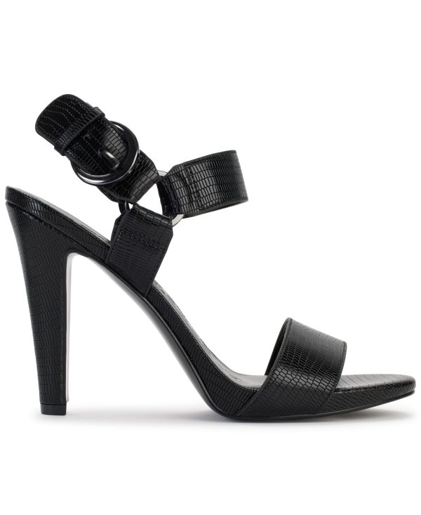 Women's Leather Cieone Heeled Open-toe Sandal
