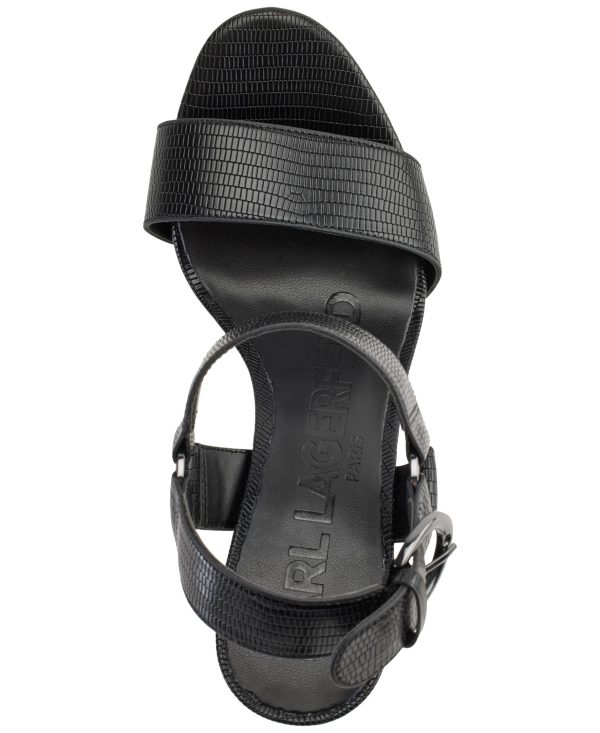 Women's Leather Cieone Heeled Open-toe Sandal