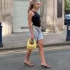 Women Kitten Heels Sandals Square Open Toe Flip Flop Heels Black thong Low heels Widths Adjustable