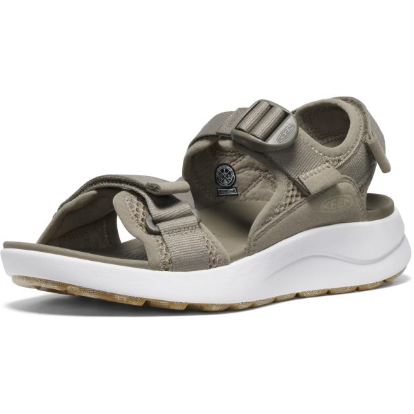 womens Elle Sport Backstrap Breathable Adjustable Comfortable Open Toe Athletic Wedge