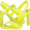 Women's Logo Slingback Open Toe Heel Heeled Sandal