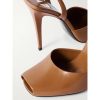 Womens Stilleto Sandals Covered Square Open Toe Pumps Adjustable Ankle Strap Office Party Dressy Shoes Summer Sexy Elegant 4.1