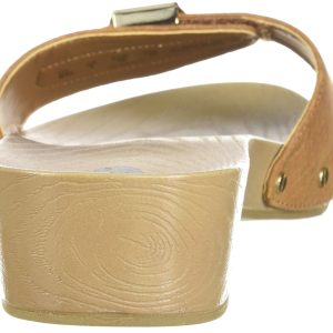Women's Classic Sandal Faux Wood Slide Sandal