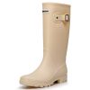 Rain Boots for Women Waterproof Garden Shoes Non-Slip Knee-high Mud boots Ladies Tall Rubber Boots Lightweight Outdoor Work