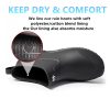 Mens Rain Boots, Ankle Deck Boots Waterproof for Men Anti-Slip Mud Shoes for Garden Outdoor Work Fishing Farming Gardening