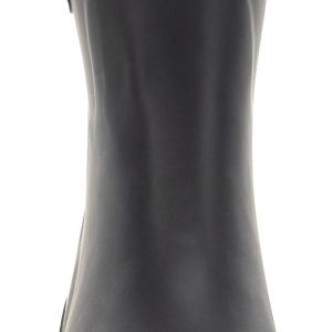 Women Solid Mid Height Waterproof Rain Boot