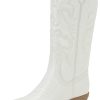 RENO ~ Women Western Cowboy Stitched Pointe Toe Low Heel Ankle Mid Shaft Fashion Boots