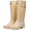 Rain Boots for Women Waterproof Garden Shoes Non-Slip Knee-high Mud boots Ladies Tall Rubber Boots Lightweight Outdoor Work