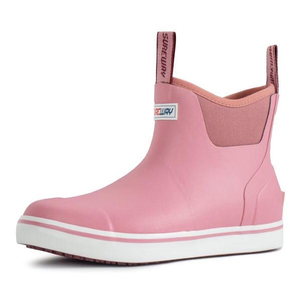 Women's Deck Boots Professional Non-Slip Fishing & Ankle Deck Boot Waterproof Rain Boots