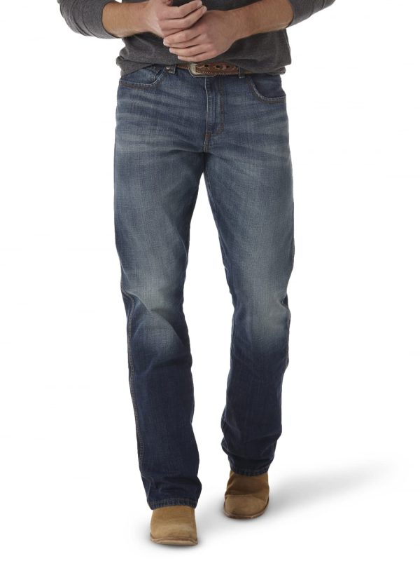 Men's Retro Relaxed Fit Bootcut Jeans