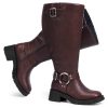 Extra Wide Calf Boots for Women - Knee High Square Toe Wide Width Platform Plus Size Tall Boots with Side Zip, Elastic bands