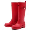 Rain Boots for Women, Anti-Slip Rubber Boots Waterproof Garden Muck Boots Durable Slip Resistant, Tall Water Shoes Comfort