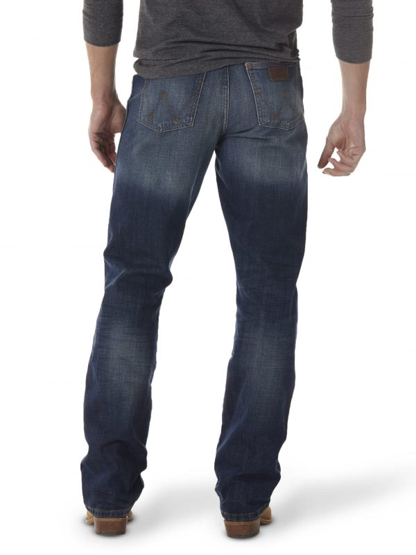 Men's Retro Relaxed Fit Bootcut Jeans