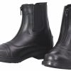 Ladies Starter Front Zip Paddock Boots | Durable, Easy to Clean Water-Resistant Horse Riding Boots for Women
