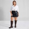 Extra Wide Calf Boots for Women - Knee High Square Toe Wide Width Platform Plus Size Tall Boots with Side Zip, Elastic bands