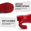 Rain Boots for Women, Anti-Slip Rubber Boots Waterproof Garden Muck Boots Durable Slip Resistant, Tall Water Shoes Comfort