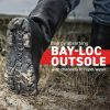 Protective Footwear, Chesapeake plain toe Black Amazon, 100% Waterproof PVC, Lightweight and Durable