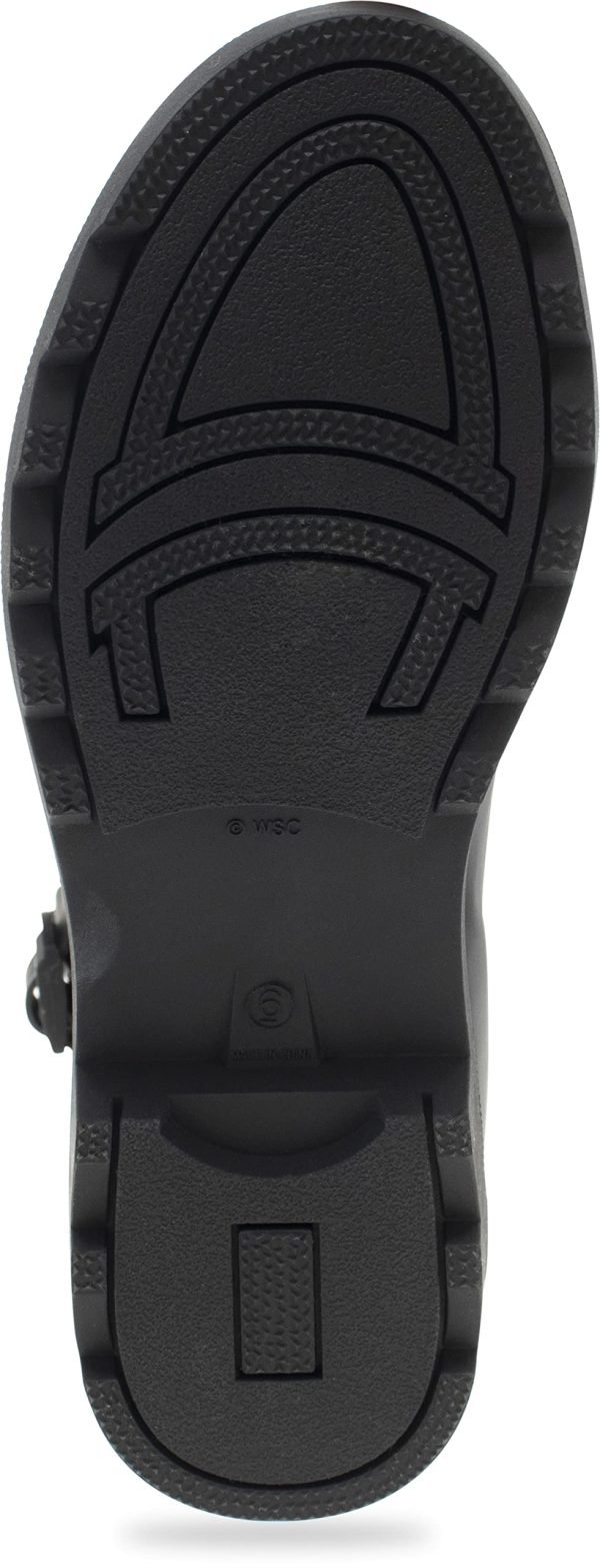 Women Solid Mid Height Waterproof Rain Boot