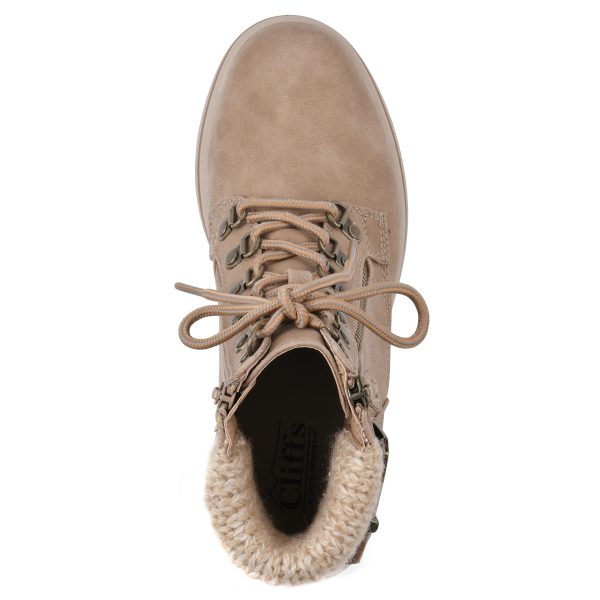 Women's Hearty Cushioned Lace-Up City Hiker Ankle Boot