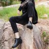Mens Rain Boots, Ankle Deck Boots Waterproof for Men Anti-Slip Mud Shoes for Garden Outdoor Work Fishing Farming Gardening