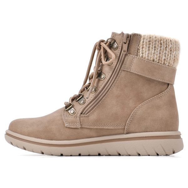 Women's Hearty Cushioned Lace-Up City Hiker Ankle Boot