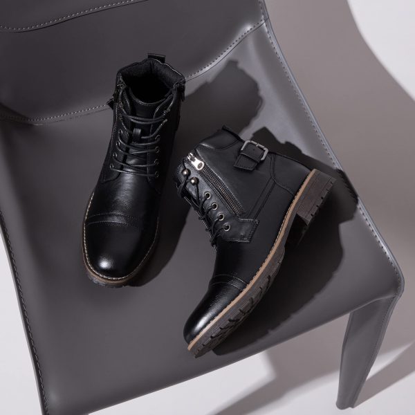 Men's Boots Boots for Men Casual Boots Motorcycle Combat Ankle Dress Boots Mens