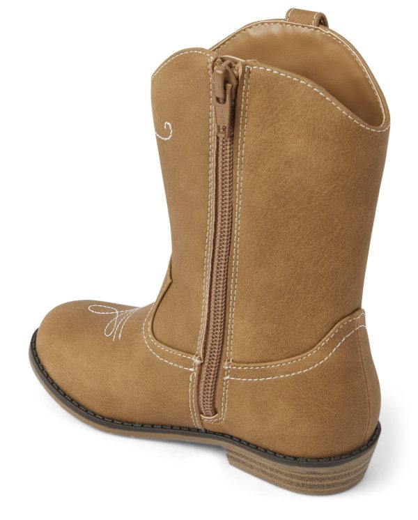 Girl's and Toddler Classic Cowgirl Tall Riding Boots Western