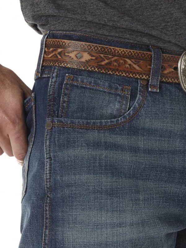 Men's Retro Relaxed Fit Bootcut Jeans