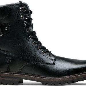 Boots for Men Casual Dress Retro Lace Up Motorcycle Boots