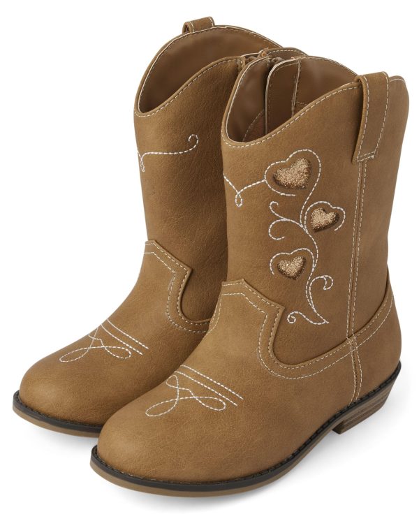 Girl's and Toddler Classic Cowgirl Tall Riding Boots Western