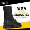 Men's Military Jungle Combat Boots 8 Inch Lightweight Motorcycle Tactical Boot Police Army Botas