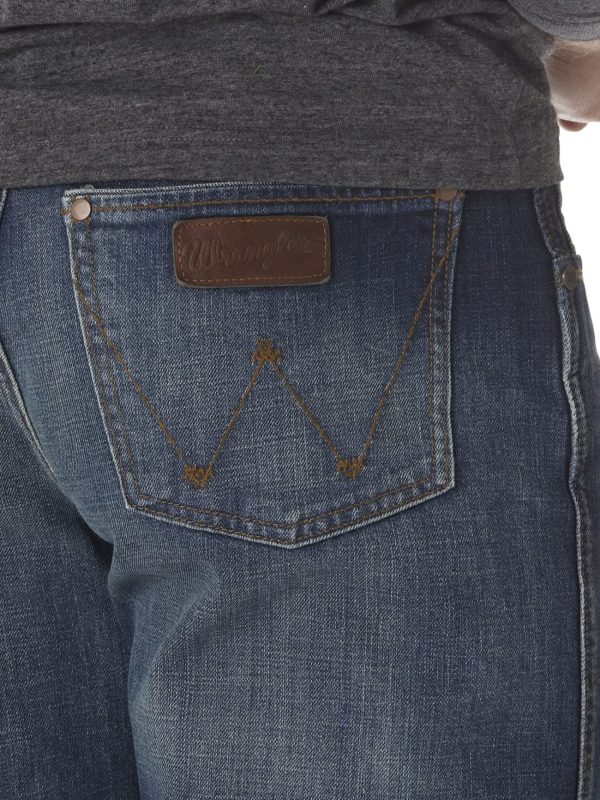 Men's Retro Relaxed Fit Bootcut Jeans