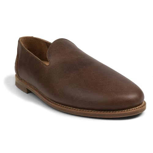 The Montana, Leather Slip On Loafers, Business Casual Shoes for Men, Mens Dress Sneakers, Men's Boat Shoe, Slipper & Moccasins