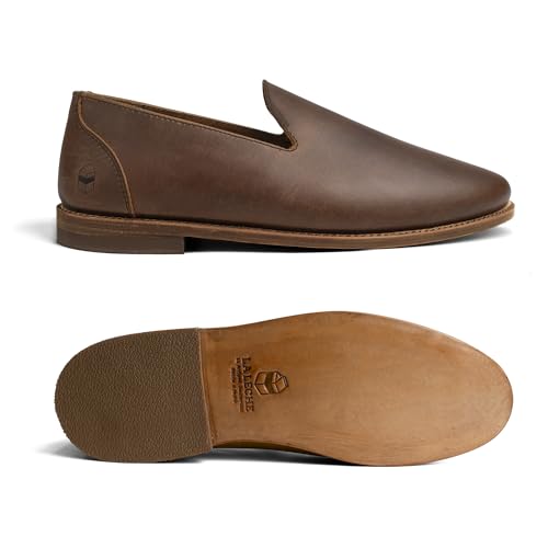 The Montana, Leather Slip On Loafers, Business Casual Shoes for Men, Mens Dress Sneakers, Men's Boat Shoe, Slipper & Moccasins