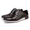 Casual Men's Dress Lace-up Oxfords Shoes Classic Formal Business Dress Sneakers Wedding Party Dress Shoes for Mens