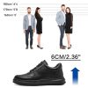 Height Increasing Shoes - Elevator Shoes for Men Invisible Hidden Heel Casual Sneaker