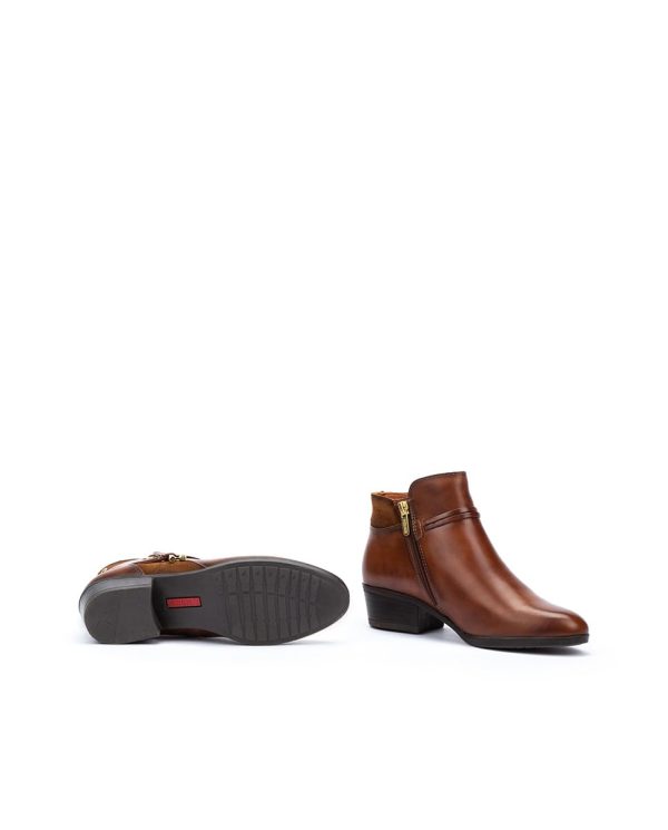 High-Heel Ankle Boot Leather Daroca for Woman