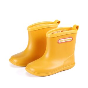 Kids Rain Boots for Toddler Boys Girls, Waterproof Rubber Boots Lightweight kids Rainboots for Beach Outdoor Playing