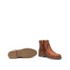 Flat Ankle Boots Leather Aldaya for Woman