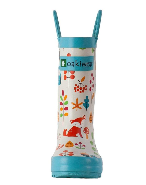 Toddler Rain Boots - Perfect Kids Rain Boots for Any Weather - Durable Rubber Baby Rain Boots Keep Little Feet Dry, Lightweight