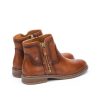 Flat Ankle Boots Leather Aldaya for Woman