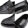 Casual Men's Dress Sneakers Shoes, Fashion Business Loafer Classic Leather Dress Shoes for Mens