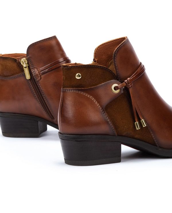 High-Heel Ankle Boot Leather Daroca for Woman